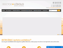 Tablet Screenshot of doctorlodolo.com